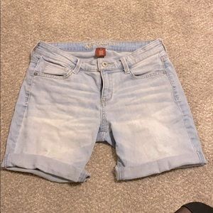 Light colored shorts